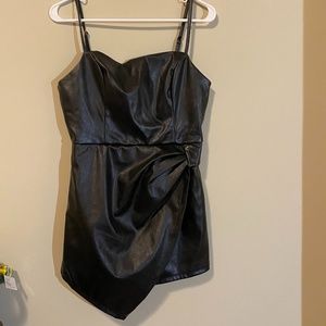 Blue Blush Black Romper